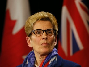 Premier Kathleen Wynne is pictured April 11, 2016. (STAN BEHAL, Toronto Sun)