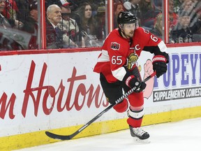 Senators captain Erik Karlsson is likely to be one of the finalists for the NHL's top defenceman in June. (Jean Levac/Postmedia)