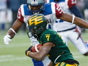 Henoc Muamba signed with the Montreal Alouettes in the latter part of last season.(Ian Kucerak)