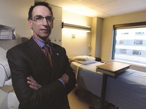 Dr. Francois Belanger, acting vice-president of quality and chief medical officer for Alberta Health Services. Postmedia News