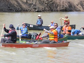Submitted photo
The 43rd annual Sydenham River canoe and kayak race will be held this Sunday in Dawn-Euphemia Township near Cairo. The race typically attracts dozens of enthusiasts from across the region. The finish line for all of the races is at the Shetland Conservation Area.