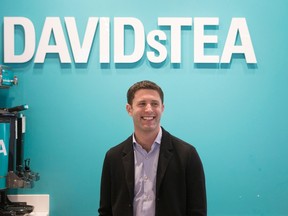 David'sTea co-founder David Segal is pictured at a DavidsTea outlet in Toronto on Tuesday, Feb. 9, 2016. (THE CANADIAN PRESS/Chris Young)