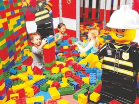 Kids can have fun creating with bricks at the LEGOLAND Discovery Centre. (Special to Postmedia News)