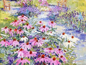 Amaelais Garden by Linda Barber