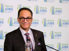 Alberta Finance Minister Joe Ceci before Alberta's budget came down, April 14, 2016. (Greg Southam)