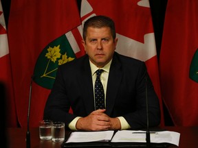Andre Marin at a September 2015 press conference in which he called the province's hiring process for an ombudsman "shambolic." (Jack Boland/Toronto Sun files)