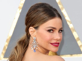 Sofia Vergara at the 88th Annual Academy Awards at Hollywood & Highland Center in Hollywood on February 28, 2016. (Brian To/WENN.com)