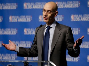 NBA commissioner Adam Silver said the league has yet to decide on the future of next year's all-star game in Charlotte, N.C. (AP Photo/Chris Carlson/Files)