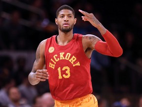 Indiana’s Paul George will have to be the key player for the Pacers if they hope to beat Toronto. (AP)