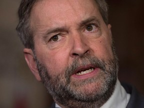 NDP Leader Tom Mulcair. File pic. (THE CANADIAN PRESS/Adrian Wyld)