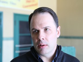 Barclay Branch, general manager of the Sudbury Wolves. John Lappa/Sudbury Star/Postmedia Network