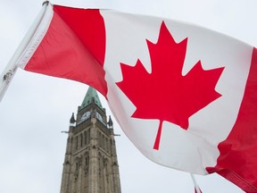 Canadian flag. File pic. (THE CANADIAN PRESS/Adrian Wyld)