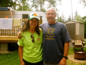 Brianna Cowling is shown with her late father, John, whom she lost to suicide in 2013. Photo supplied.