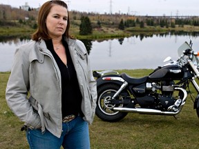 Liane Langlois is heading up the Alberta Motorcycle Safety Society.  POSTMEDIA NETWORK