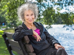 Canadian Author and Poet Margaret Atwood. (Liam Sharp photo)