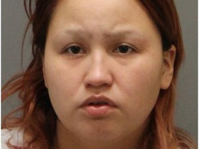 Florencine Potts turned herself in to RCMP on Monday, April 18, 2016. She was wanted for second-degree murder in connection to the death of her 15-month-old son Jay. After being released from custody by a Judge, Potts failed to appear in Wetaskiwin provincial court and an arrest warrant was issued. Supplied