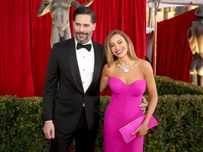Joe Manganiello, left, and Sofia Vergara arrive at the 22nd annual Screen Actors Guild Awards at the Shrine Auditorium & Expo Hall on Saturday, Jan. 30, 2016, in Los Angeles. (Photo by Matt Sayles/Invision/AP)
