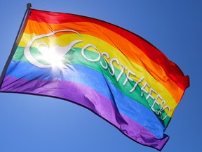 OSSTF flag (Tim Miller/The Intelligencer)