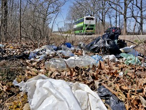 The City of Niagara Falls and Niagara Region are reminding people it is illegal to dump garbage along roadsides and vacant lots. Mike DiBattista / Niagara Falls Review / Postmedia Network