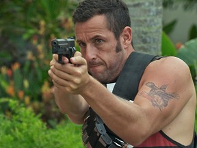 Adam Sandler in a scene from Netflix's "The Do-Over," coming to the streaming service on May 27. (Courtesy of Netflix)