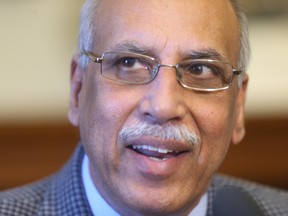 Mohinder Saran had a scare in The Maples on Tuesday night, trailing with only one poll left to report, before coming back to win. (FILE PHOTO)