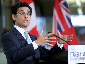 MPP and Minister of Community Safety and Correctional Services, Yasir Naqvi. Julie Oliver /Postmedia