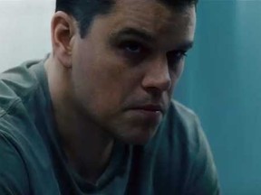 Matt Damon in the trailer for "Jason Bourne."