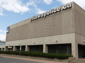 Ottawa police headquarters.