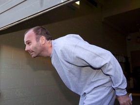 Convicted pedophile Christopher Neil leaves Richmond Provincial court in Richmond, B.C., Wednesday, Oct. 3, 2012. A prosecutor has asked for a five-year prison sentence for a British Columbia man notorious for images of himself abusing young boys in Southeast Asia. THE CANADIAN PRESS/Jonathan Hayward