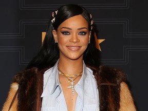 Rihanna at the 2016 Black Girls Rock on April 1, 2016. (WENN.com)