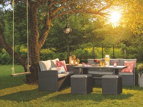Rona's Luxembourg set is the ideal blend of cosy seating and dining.