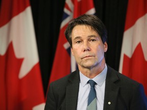 Minister of Health and Long-Term Care Eric Hoskins. (Veronica Henri/Toronto Sun)