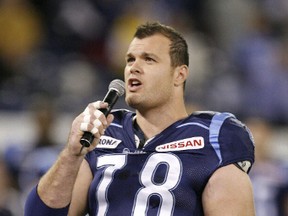 Former football player Adriano Belli is one of many ambassadors for the EMPWR Foundation, a charitable movement dedicated to the advancement of concussion recovery in Canada. (Mike Cassese/Reuters/Files)