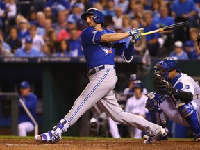 Blue Jays first baseman Chris Colabello was suspended 80 games by Major League Baseball on Friday after a positive drug test in March. (Dave Abel/Toronto Sun)