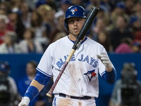 Justin Smoak will be the Blue Jays everyday first baseman with the suspension of Chris Colabello. (Craig Robertson/Toronto Sun)