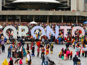 Thousands marked Khalsa Day on Sunday. (JACK BOLAND, Toronto Sun)