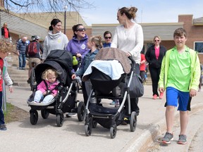 Tillsonburg's 47th annual Great Ride 'n' Stride to Beat Cancer raised more than $10,500 Sunday. (CHRIS ABBOTT/TILLSONBURG NEWS)