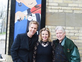 From left to right: Artistic director David Rogers and performers June Crowley and Brian McKay are preparing for Scotland Sings at the Victoria Playhouse Petrolia. (Brent Boles, Postmedia Network)