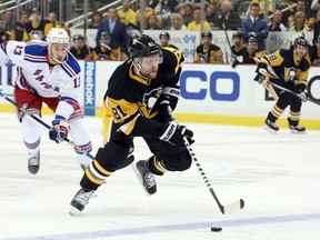 Penguins right wing Phil Kessel just has to focus on being productive and not be one of the official voices of the team. (Charles LeClaire/USA TODAY Sports)