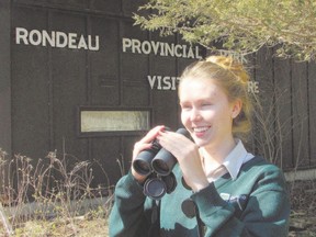 Rondeau Provincial Park naturalist Gabby Nichols and other park staff are set to welcome nature lovers to their spring migration festival from May 4 to 23. Birders from across the province will descend on the park to observe warblers and other families of birds. (PAUL NICHOLSON, Special to Postmedia News)