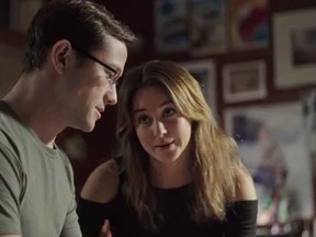 Joseph Gordon-Levitt' and Shailene Woodley in "Snowden."