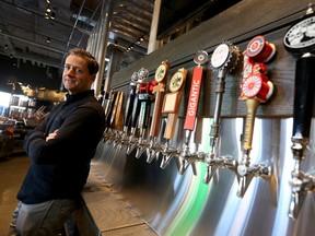 PJ H'eureux, President of Craft Beer Market, in their new store at Lansdowne Park. The new Craft Beer Market is to open in May. Tony Caldwell/Postmedia
