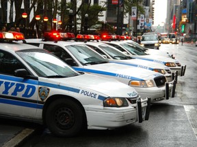 NYPD police cars. (Fotolia)
