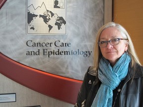 Dr. Kristan Aronson, a researcher in Division of Cancer Care and Epidemiology at the Cancer Research Institute of Queen's University. (Kelsey Curtis/The Whig-Standard)