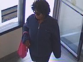 A female suspect in perfume thefts. (Kingston Police)