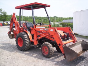 Overnight on April 20, an orange 2001 Kubota B21 tractor, valued at approximately $18,000, was left on a construction site and was discovered stolen the following morning. (Kingston Police)