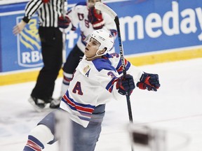 Auston Matthews is the top prize on the line at the NHL's draft lottery on Saturday. But which sadsack team deserves him the most? (Roni Rekomaa/Lehtikuva via AP file photo)