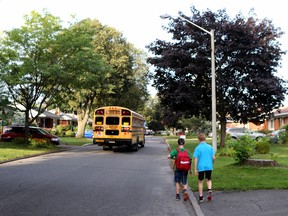 The OTSA is encouraging students to use "any form of human-powered transportation" to get to school. Tony Caldwell/Postmedia Network