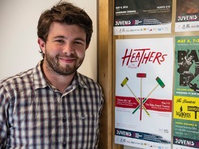 Reid Cunningham is the marketing director for the Juvenis Festival. (Nick Tardif/For The Whig-Standard)