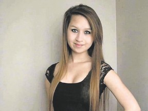 Amanda Todd is shown in an undated handout photo. Dutch prosecutors have dropped a charge of creating child pornography against Aydin Coban, the same man who is accused of extortion and Internet luring in Canada connected to the Amanda Todd case THE CANADIAN PRESS/Facebook, HO